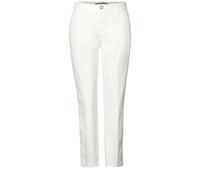 Street One A378680 Chino sergé Doux, Blanc cassé, 42W / 28L Femmes