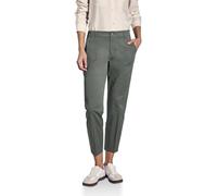 STREET ONE Pantalon à plis vert foncé, Taille 40