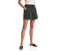 Street One A378973 Short en Mousseline, Vert Moyen, 38W Femme