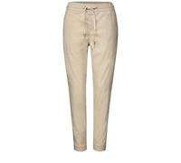 Street One A379201 Pantalon, Beige Côtelé, 40 Femme