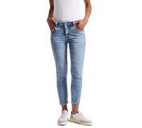 Street One A379416 Jean Coupe ajustée, Bleu Clair délavé, 29W / 26L Femmes