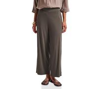 Street One A379432 Pantalon en Jersey à Jambes Larges, Marron Nomad, 34W / 26L Femmes