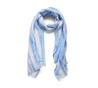 Street One A572768 Écharpe rayée, Bleu Original, A Femmes