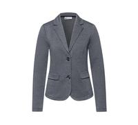 Street One - Blazer croisé en polyacrylique - Femme - Vestes - Bleu - Taille: 34 FR