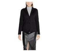 Street One - Blazer Noir à Col Cranté et Poches Avant - Femme - Vestes - Noir - Taille: 48 FR