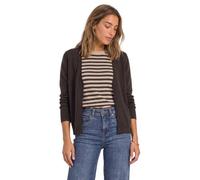 Street One Cardigan avec col en V et boutonnière Black Coffee Mel. 38