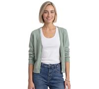 Street One Cardigan avec col en V et boutonnière Eucalyptus Green Mel. 40