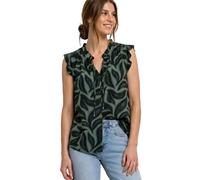 Street One Chemisier à Volants Deep Bound Green 34