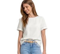 Street One Chemisier avec détails Tape Blanc cassé 34