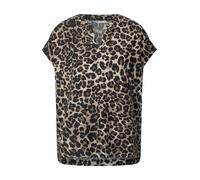 STREET ONE Chemisier brocart / noisette / noir, Taille S-M