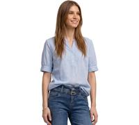 Street One Chemisier en Chambray avec col Fendu et Ourlet élastique Original Blue 40