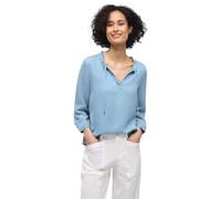 Street One Chemisier Look Denim Bleu Clair délavé 44