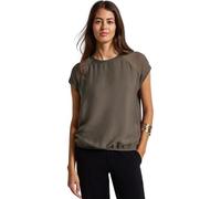 Street One Chemisier pour Femme avec détails en Maille 3411809, Marron Nomad, 42