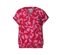 STREET ONE Chemisier rose / rouge, Taille XXXL