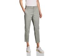 Street One Chino en sergé Doux pour Femme, Pastel Green, 34W / 28L