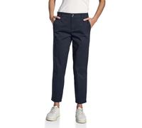 Street One A378680 Chino sergé Doux, Bleu foncé, 34W / 28L Femmes