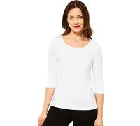 Street One Damen Pania T Shirt, Weiß, 42 EU
