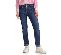 Street One A377240 Jean Décontracté et Haut, Mid Indigo Random Wash, 31W x 32L Femme, Bleu