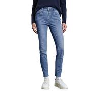 Street One Damen Style York 1-knopf 59 Jeans Im Slim Fit, Light Blue Wash, 30W / 28L EU