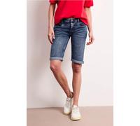 Street One Femme Bermuda Jeans in Bleu, in size: 28