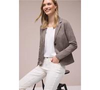 Street One Femme Blazer basique avec col à revers in Marron, in size: 36