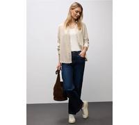 Street One Femme Blouse à rayures gallon in Beige, in size: 44