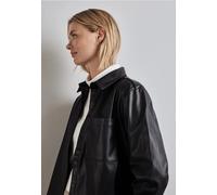 Street One Femme Blouse en aspect cuir in Violet, in size: 44