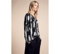 Street One Femme Blouse imprimée in Noir, in size: 34