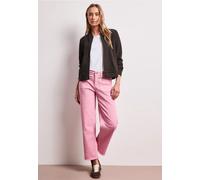Street One Femme Blouson avec fermeture éclair et structure in Marron, in size: 44