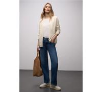 Street One Femme Cardigan en couleur unie in Blanc, in size: 46
