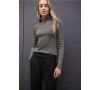 Street One Femme Col roulé basique in Gris, in size: 40