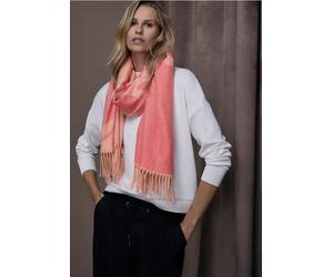 Street One Femme Écharpe jacquard cosy in Orange, in size: One size