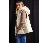 Street One 2200565 Strutumix Gilet en Peluche, Sable Savannah, 48 Femmes