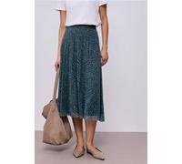 Street One Femme Jupe plissée in Vert, in size: 42