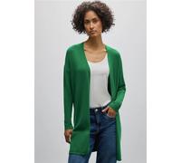 Street One Femme Long cardigan en maille fine in Vert, in size: 38