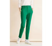 Street One Femme Pantalon paperbag coupe ample in Vert, in size: 42