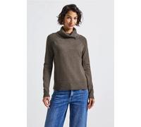 Street One Femme Pull à col montant in Marron, in size: 42
