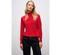 Street One Femme Pull à col roulé in Rouge, in size: 44