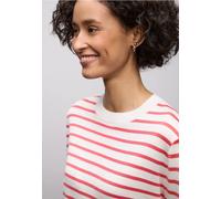 Street One Femme Pull à rayures in Blanc, in size: 40