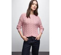 Street One Femme Pull à torsades in Rose, in size: 42