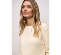 Street One Femme Pull en chenille in Beige, in size: 42