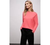 Street One Femme Pull-over basique U-Boot in Pink, in size: 46