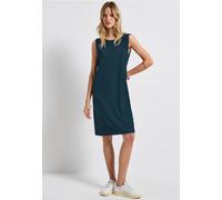Street One Femme Robe en couleur unie in Turquoise, in size: 46