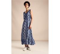 Street One Femme Robe maxi à imprimé in Bleu, in size: 46