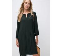 Street One Femme Robe-tunique plissée in Vert, in size: 34