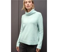 Street One Femme Sweat à col roulé in Turquoise, in size: 38