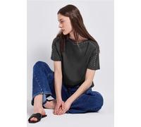 Street One A323328 T-Shirt, Gris, 38 Femme