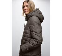 Street One Femme Veste courte matelassée in Marron, in size: 34