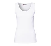 Street One A322896 Haut Basique de Couleur Unie, Blanc, 48 Femmes