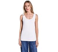 Street One Haut Basique pour Femme de Couleur Unie, Blanc., 44